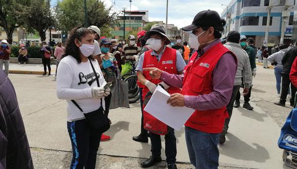 Huancayo registra más de tres mil personas que no han cobrado este subsidio