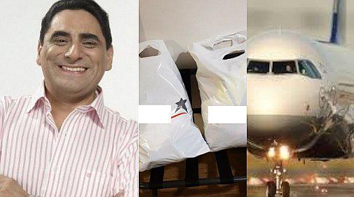 Carlos Álvarez denuncia maltrato de reconocida aerolínea (FOTOS)
