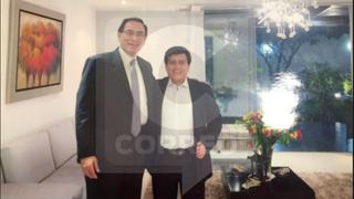 Aparecen fotos de Martín Vizcarra con Antonio Camayo, vinculado con Los Cuellos Blancos