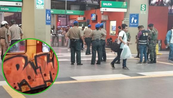 Realizan operativo en siete estaciones del Metro de Lima (FOTOS)