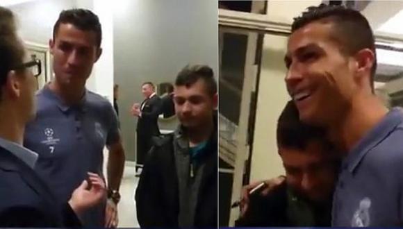 Cristiano Ronaldo: así fue el encuentro con joven que salió de coma al oír su gol (VIDEO)
