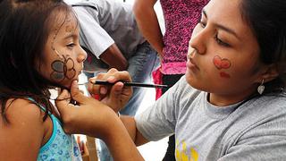 Halloween:  'Caritas pintadas' pueden poner en riesgo salud de niños    