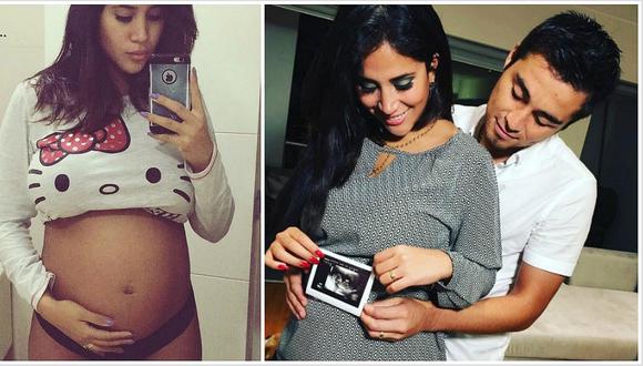 Melissa Paredes muestra su avanzado embarazo en tierno video