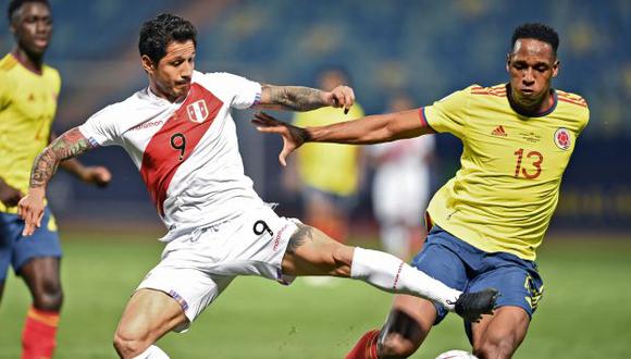 Perú y Colombia definirán el tercer puesto de la Copa América 2021. (Foto: AFP)