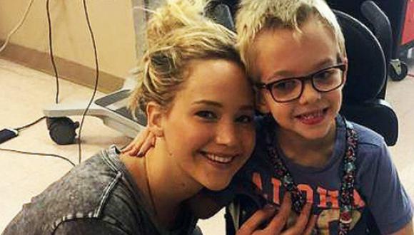 Jennifer Lawrence hace millonaria donación a hospital infantil