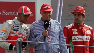 ​Fórmula 1: Antes de morir, Niki Lauda puso en su sitio a Alonso, Vettel y Hamilton