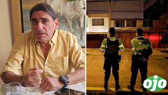 Ladrones roban casa de Carlos Álvarez y se llevan más de 25 mil soles en donaciones | Imagen compuesta 'Ojo'