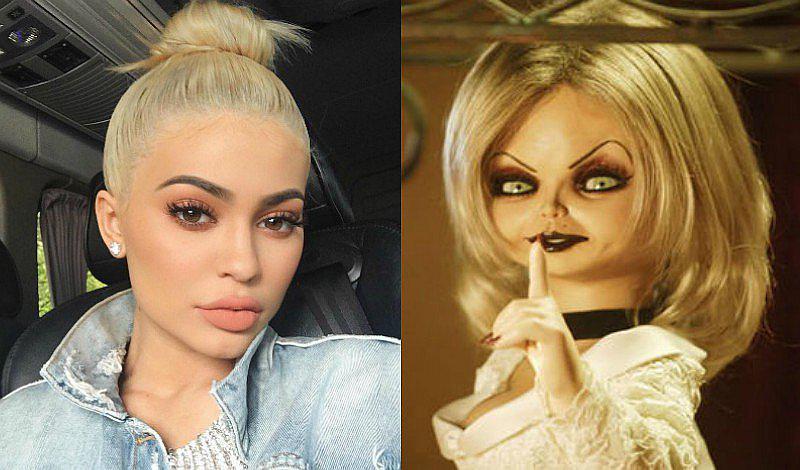 ¿Kylie Jenner quiere imitar a Tiffany, la novia de Chucky? [FOTO]