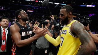 ​NBA: LeBron James despide a su amigo Dwyane Wade con una derrota