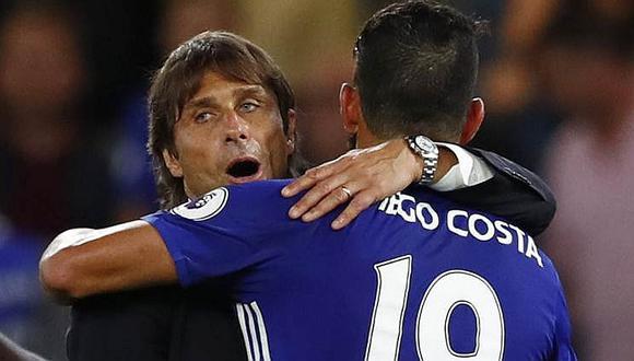 Chelsea: Antonio Conte niega discusión con su amado goleador Diego Costa