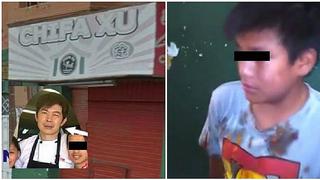 Huánuco: niño pide comida y dueño de chifa lo golpea hasta sangrar (VIDEO)