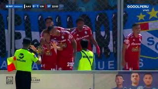Sporting Cristal vs. Alianza Atlético: gol de Diego Buonanotte para el 1-0 del cuadro celeste | VIDEO