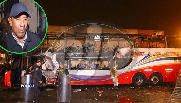 ​Denuncian que empresa de bus que se incendió en Fiori no dio apoyo a familia que perdió a seis integrantes