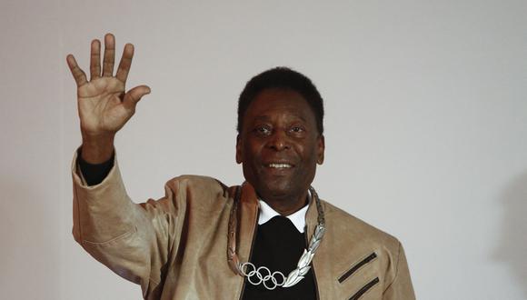 Mediante redes sociales, Pelé tranquilizó a sus seguidores. (Foto: AFP).