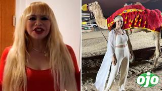 Susy Díaz respalda a Rosángela Espinoza y sus 3 viajes a Dubai con su propio dinero