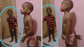 Madre regaña a su hijo y hermano menor reacciona de tierna manera (VIDEO)