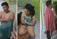 Mujer llega a su casa y encuentra a su esposo y a su sobrina siéndoles infieles | VIDEO
