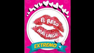 San Valentín: sepa todo para participar en 'El Beso Más Largo - Extremo'