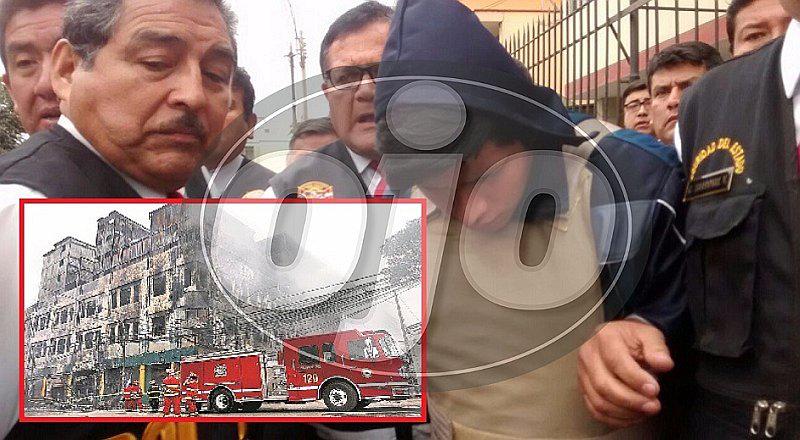 Incendio en Las Malvinas: joven que inició el fuego en galería pasará a Fiscalía 