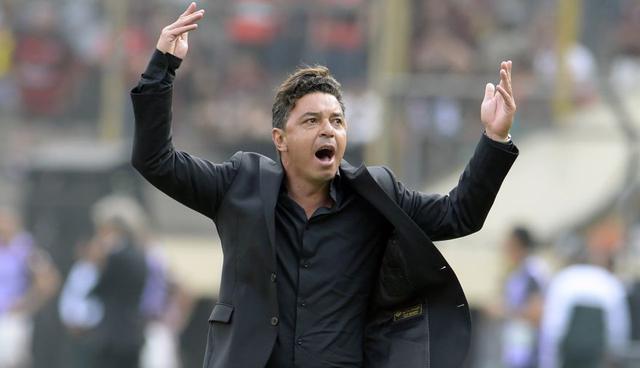 1.- Marcelo Gallardo (River Plate): 216 votos (58%). (Foto: AFP)