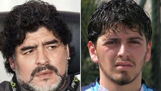 Al hijo de Maradona no le pesa el apellido y le buscan clubes de Uruguay 