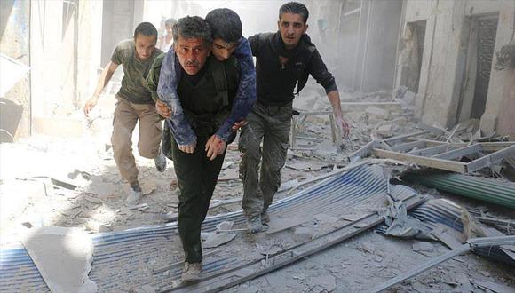 84 civiles murieron en ataques de rebeldes terroristas en Alepo 