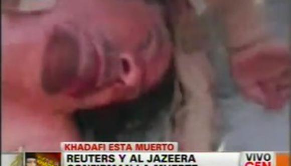 Videos muestran la captura y muerte de Muamar Gadafi