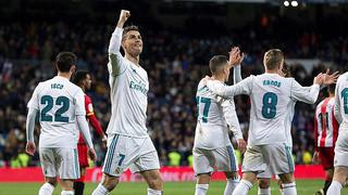 ​Cristiano Ronaldo se luce con 4 tantos en goleada del Real Madrid