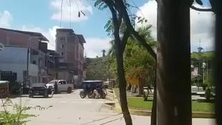 Balacera en San Martín: policía abate a delincuente y frustra asalto a Banco de la Nación | VIDEO 