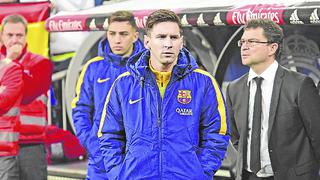 Lionel Messi queda descartado ante el Bilbao por una lesión