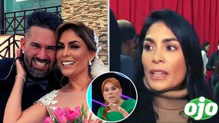 Evelyn Vela enfurece con ‘urraco’ de Magaly y defiende a su esposo: “¡tan sonsa tu pregunta!”