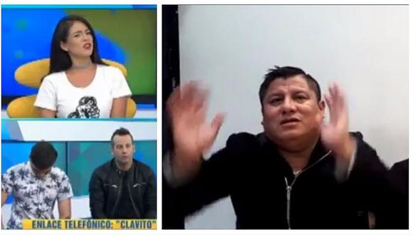 ​Clavito y su chela: Jazmín Pinedo se indigna con Robert Muñoz y lo increpa ¡en vivo!