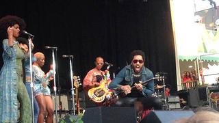 Lenny Kravitz mostró los genitales en pleno concierto [VIDEO]