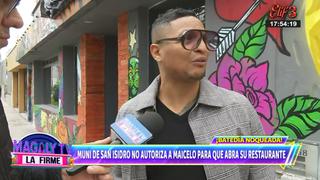 Municipalidad de San Isidro no autoriza a Jonathan Maicelo que abra su restaurante: “Hay un tema de clasismo”