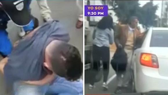 "Raquetero" se salva de ser linchado tras robar a turista en hotel de Miraflores | VIDEO