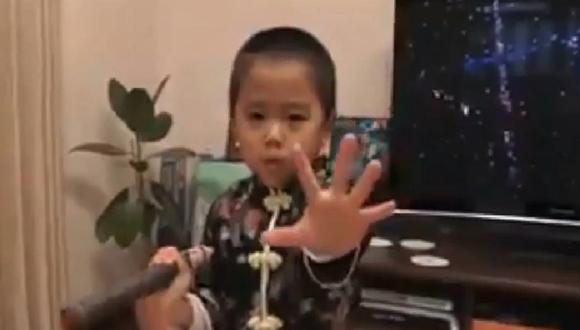 Bruce Lee “reencarna” en un niño de cuatro años [VIDEO]