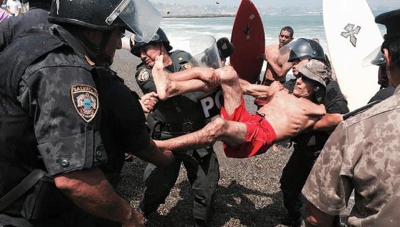 Costa Verde: Surfistas fueron desalojados de playa La Pampilla 