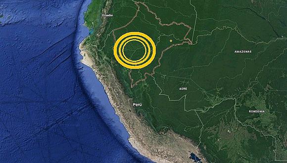 Loreto: sismo de magnitud 5.8 sacudió Alto Amazonas esta noche