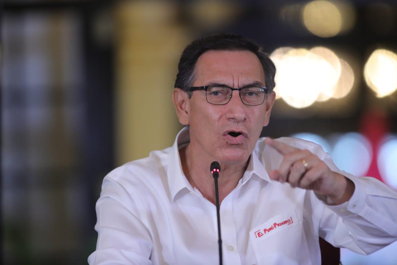 El presidente informó que hasta el momento hay 16325 casos confirmados de COVID-19 en el Perú (Foto: Presidencia)