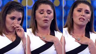 Lady Guillén llora en pleno programa en vivo por la salud de su madre (VIDEO)