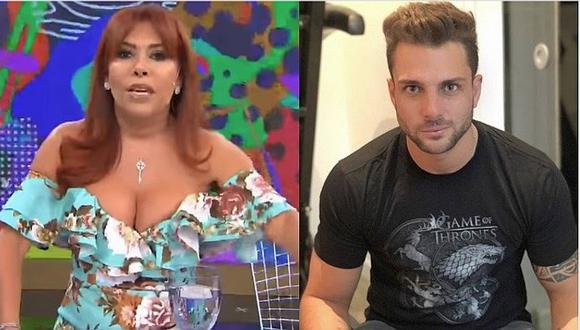 Magaly Medina llama "basura" a Nicola Porcella en vivo, pero minutos después se retracta (VÍDEO)