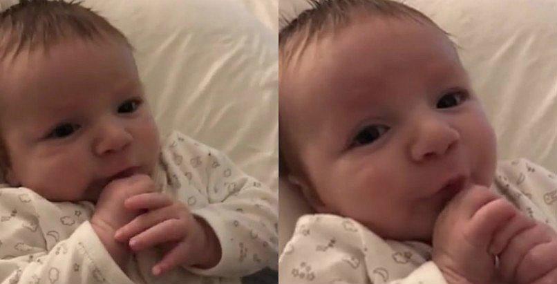 Facebook: Bebé de dos meses que habla sorprende en Internet [VIDEO]