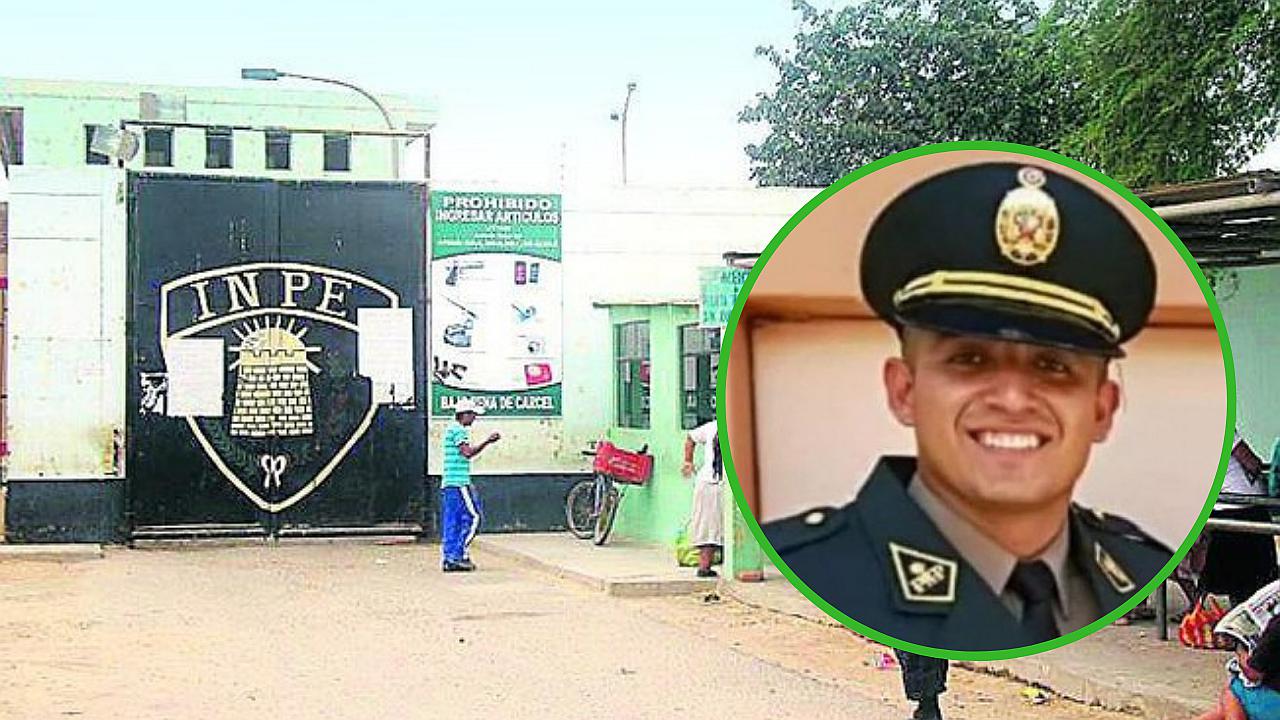 Policía que abatió a delincuente en balacera es trasladado a penal de Piura