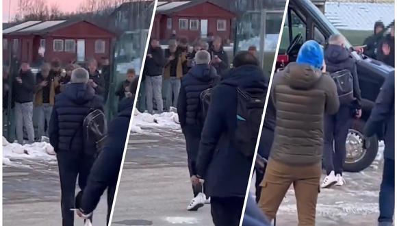 Lanzaron bolas de nieve contra José Mourinho en Noruega. (Foto: Difusión)