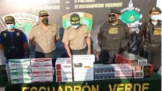 Chiclayo: policías incautan más de un millón de cigarrillos de contrabando e ilegales en una vivienda