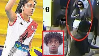 Nuevo vídeo muestra cómo la voleibolista, Yordy Reyna y sus amigos salen del edificio 