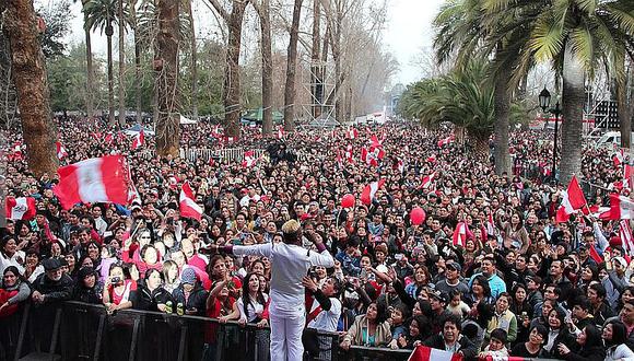 Fiestas Patrias: Peruanos en Chile celebraron así la independencia [FOTOS]