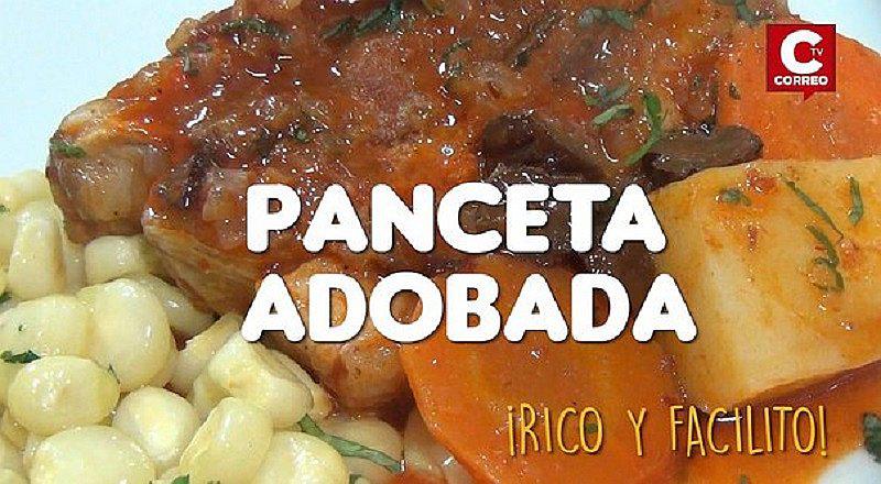 ¡Qué rico!: Deleita a todos con esta Panceta adobada [VIDEO]