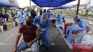 Más de cuatro millones 782 mil peruanos ya fueron inmunizados contra el COVID-19