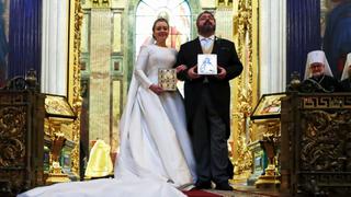Heredero al trono de los zares se casa en primera boda de un Románov después de un siglo en Rusia